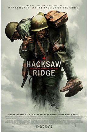 Hacksaw Ridge (2016) 0002 ( FOLYO ) - AFİŞ - POSTER-3268