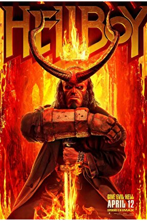 Hellboy (2019) 5 ( FOLYO ) - AFİŞ - POSTER-3454