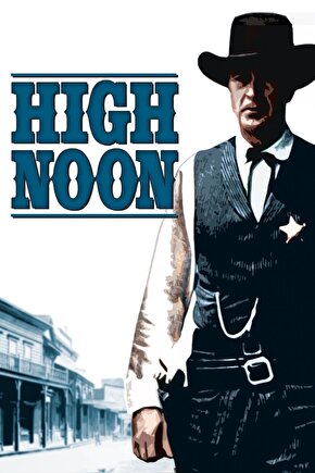 High Noon (1952) 1 ( FOLYO ) - AFİŞ - POSTER-3514