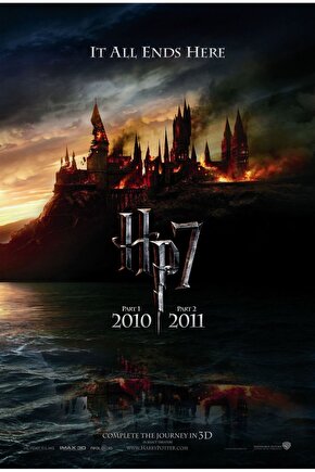 Harry Potter and the Deathly Hallows Part 1 (2010) 0005 ( FOLYO ) - AFİŞ - POSTER-3354