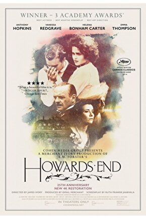 Howards End (1992) ( FOLYO ) - AFİŞ - POSTER-3651