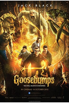 Goosebumps (2015) ( FOLYO ) - AFİŞ - POSTER-3167