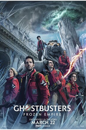 Ghostbusters Frozen Empire (2024) 0001 ( FOLYO ) - AFİŞ - POSTER-3056