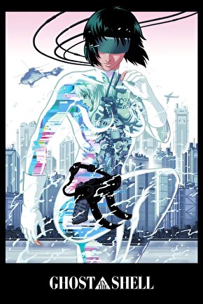 Ghost in the Shell (1995) 3 ( FOLYO ) - AFİŞ - POSTER-3034