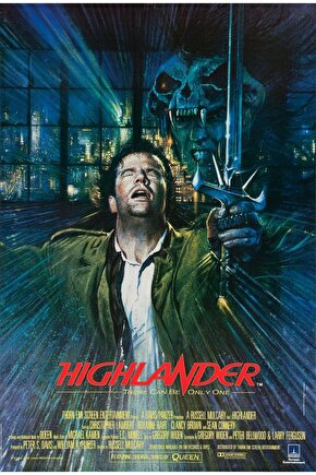 Highlander (1986) 2 ( FOLYO ) - AFİŞ - POSTER-3520