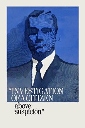 Investigation of a Citizen Above Suspicion (1970) 3 ( FOLYO ) - AFİŞ - POSTER-3828