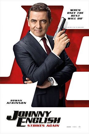 Johnny English Strikes Again (2018) 1 ( FOLYO ) - AFİŞ - POSTER-3990