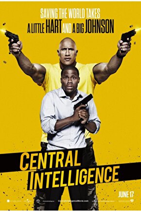 Central Intelligence (2016) 2 ( FOLYO ) - AFİŞ - POSTER-2091