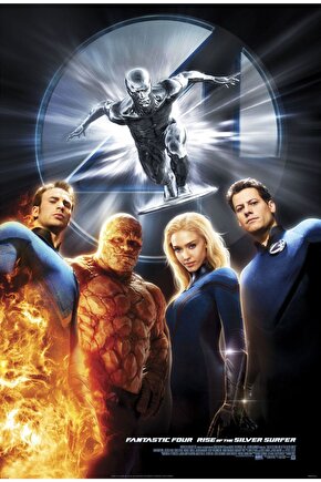 Fantastic Four Rise of the Silver Surfer (2007) 6 ( FOLYO ) - AFİŞ - POSTER-2797