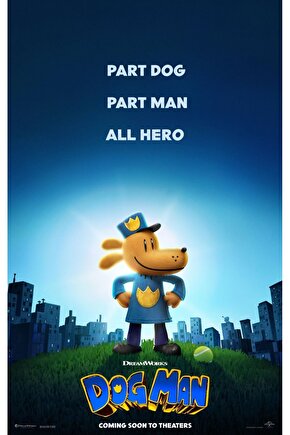 Dog Man (2025) 0002 ( FOLYO ) - AFİŞ - POSTER-2528