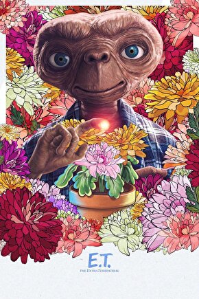 E.T. the Extra-Terrestrial (1982) 6 ( FOLYO ) - AFİŞ - POSTER-2627