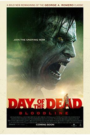 Day of the Dead Bloodline (2017) ( FOLYO ) - AFİŞ - POSTER-2342