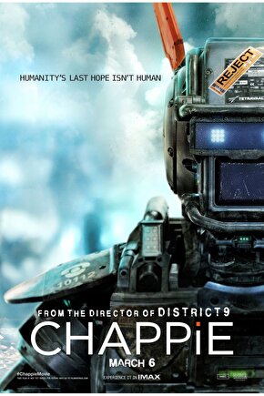 Chappie (2015) 3 ( FOLYO ) - AFİŞ - POSTER-2099