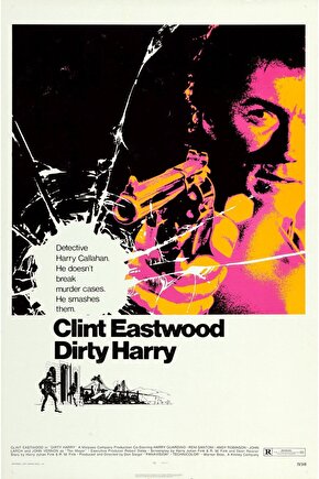 Dirty Harry (1971) 1 ( FOLYO ) - AFİŞ - POSTER-2491