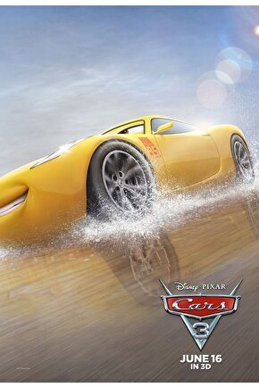 Cars 3 (2017) 6 ( FOLYO ) - AFİŞ - POSTER-2051