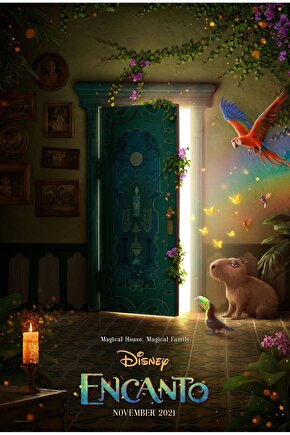 Encanto (2021) 0004 ( FOLYO ) - AFİŞ - POSTER-2676