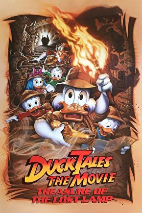 DuckTales The Movie - Treasure of the Lost Lamp (1990) 1 ( FOLYO ) - AFİŞ - POSTER-2588