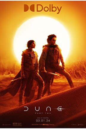 Dune Part Two (2024) 0004 ( FOLYO ) - AFİŞ - POSTER-2614