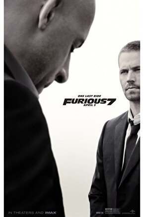 Furious 7 (2015) 0004 ( FOLYO ) - AFİŞ - POSTER-2994