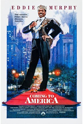 Coming to America (1988) ( FOLYO ) - AFİŞ - POSTER-2204