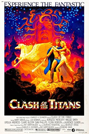 Clash of the Titans (1981) 2 ( FOLYO ) - AFİŞ - POSTER-2159