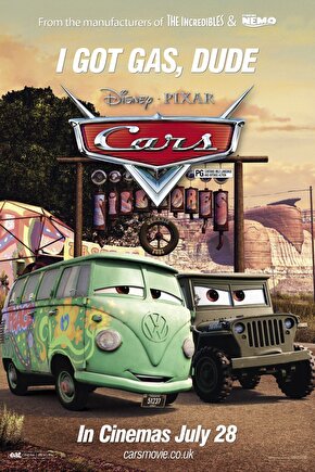 Cars (2006) 1 ( FOLYO ) - AFİŞ - POSTER-2028