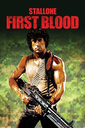 First Blood (1982) ( FOLYO ) - AFİŞ - POSTER-2867