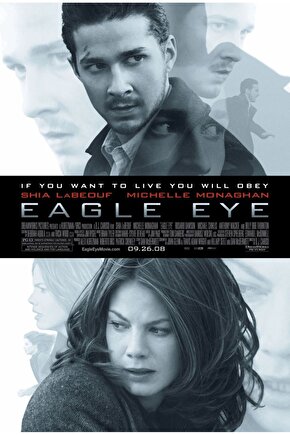 Eagle Eye (2008) 1 ( FOLYO ) - AFİŞ - POSTER-2629