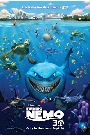 Finding Nemo (2003) 4 ( FOLYO ) - AFİŞ - POSTER-2862