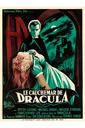 Dracula (1958) 4 ( FOLYO ) - AFİŞ - POSTER-2560