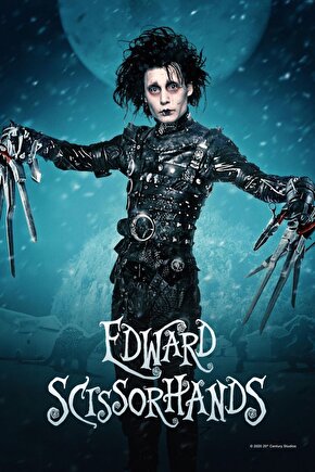 Edward Scissorhands (1990) 1 ( FOLYO ) - AFİŞ - POSTER-2649