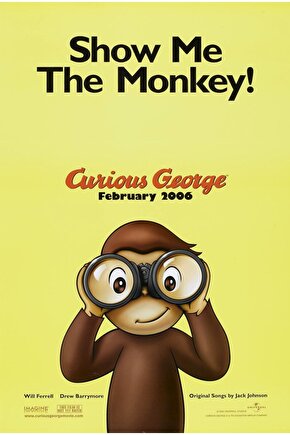 Curious George (2006) ( FOLYO ) - AFİŞ - POSTER-2296