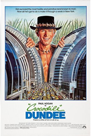 Crocodile Dundee (1986) ( FOLYO ) - AFİŞ - POSTER-2281