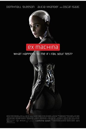 Ex Machina (2015) 2 ( FOLYO ) - AFİŞ - POSTER-2726