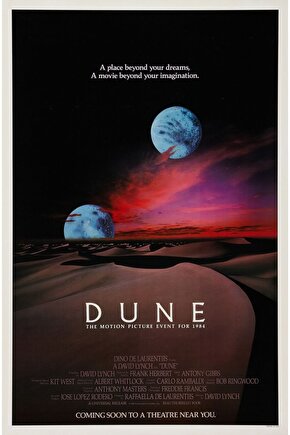 Dune (1984) 2 ( FOLYO ) - AFİŞ - POSTER-2608