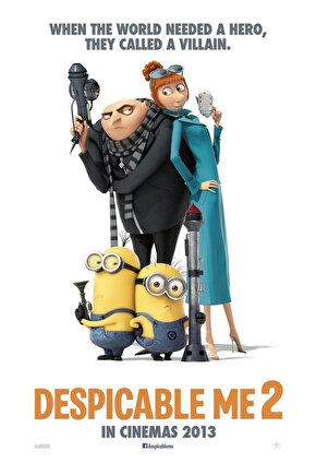 Despicable Me 2 (2013) 13 ( FOLYO ) - AFİŞ - POSTER-2448