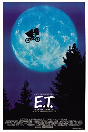 E.T. the Extra-Terrestrial (1982) ( FOLYO ) - AFİŞ - POSTER-2623