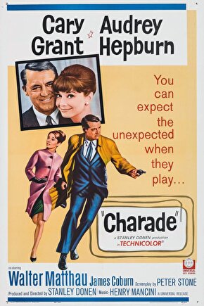 Charade (1963) ( FOLYO ) - AFİŞ - POSTER-2101