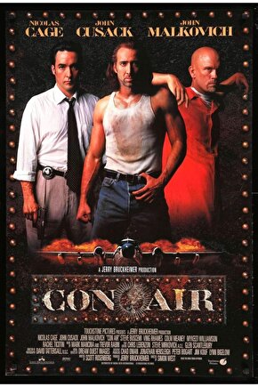 Con Air (1997) 1 ( FOLYO ) - AFİŞ - POSTER-2207