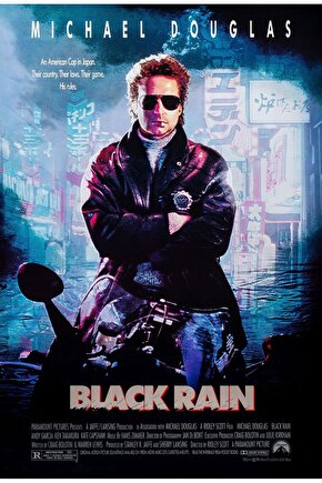 Black Rain (1989) ( FOLYO ) - AFİŞ - POSTER-1804