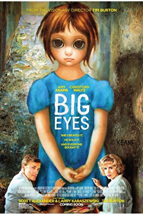 Big Eyes (2014) ( FOLYO ) - AFİŞ - POSTER-1755