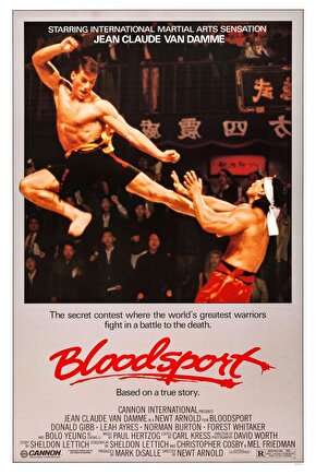 Bloodsport (1988) 1 ( FOLYO ) - AFİŞ - POSTER-1846