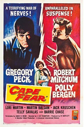 Cape Fear (1962) ( FOLYO ) - AFİŞ - POSTER-1957