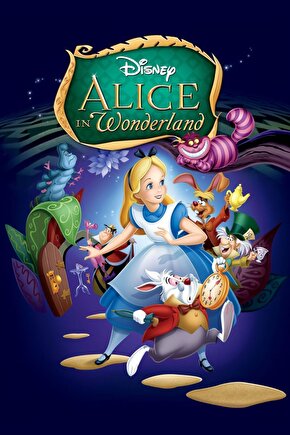 Alice in Wonderland (1951) 2 ( FOLYO ) - AFİŞ - POSTER-1210