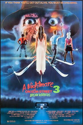 A Nightmare on Elm Street 3 Dream Warriors (1987) ( FOLYO ) - AFİŞ - POSTER-1109