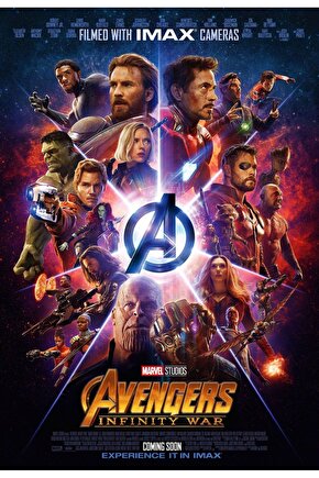 Avengers Infinity War (2018) 0016 ( FOLYO ) - AFİŞ - POSTER-1519