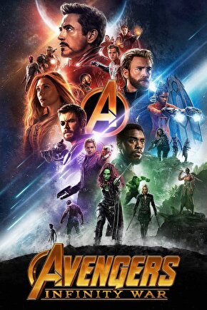 Avengers Infinity War (2018) 0012 ( FOLYO ) - AFİŞ - POSTER-1515