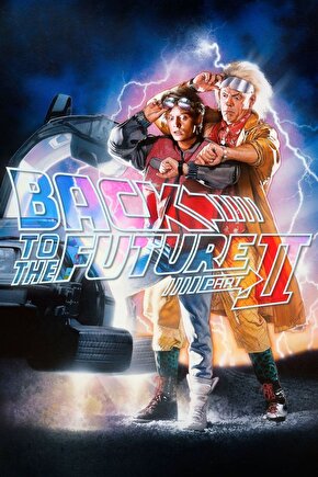 Back to the Future Part II (1989) 4 ( FOLYO ) - AFİŞ - POSTER-1561