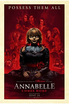 Annabelle Comes Home (2019) 2 ( FOLYO ) - AFİŞ - POSTER-1343