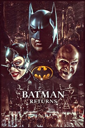 Batman Returns (1992) 5 ( FOLYO ) - AFİŞ - POSTER-1659